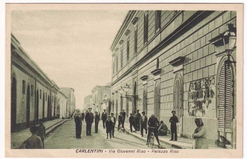 P05030 cartolina carlentini - p05030,
