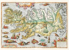 Islanda Ortelius mappa