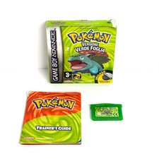 Pokémon Versione Verde Foglia per Game Boy Advance GBA con scatola ITALIANO