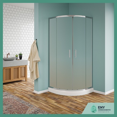 Box doccia semicircolare - , con