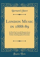 London Music in 1888-89: As