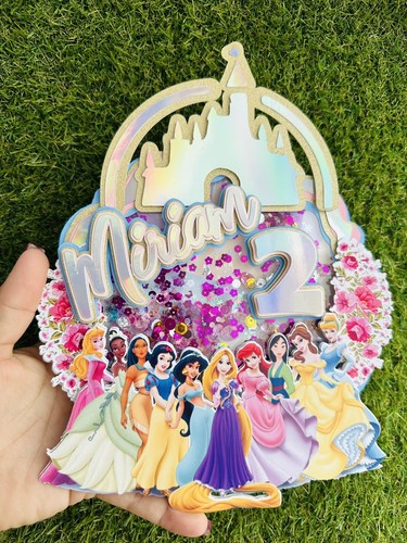 Cake topper principesse shaker - topper,