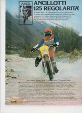 advertising Pubblicità MOTO ANCILLOTTI 125  REGOLARITA 1977 MOTOITALIANE ENDURO