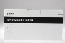 SIGMA 150-600 mm f/5,0-6,3 DG