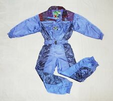Tuta da sci termica XJ5 Italia vintage anni 80 donna ecc.tutto in uno,IT48,GB38,F46.Multc. 