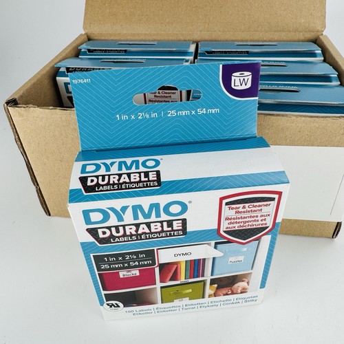 Dymo durable labels 25mm - 25mm, x
