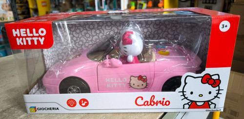 Hello kitty auto cabrio luci - cabrio,