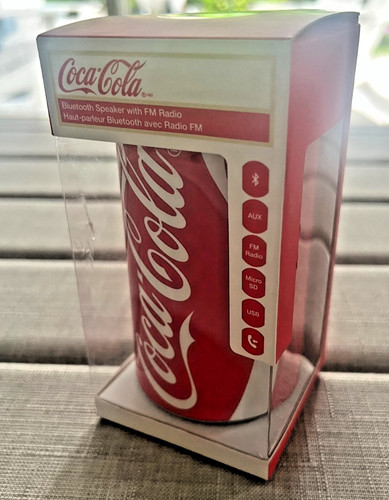 Coca cola can altoparlante - can,