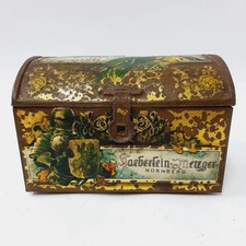 Vintage German tin box by