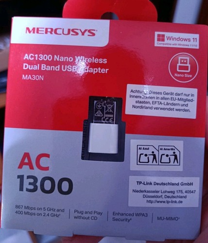 Adattatore wifi usb mercusys - wifi,
