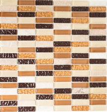 Mosaico IN Vetro Pietra