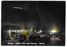 CARTOLINA DI LATINA ,TERRACINA - TEMPIO DI GIOVE DALLA CAPANNINA - NOTTURNO