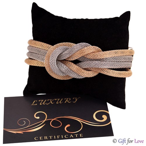 Bracciale donna oro argento