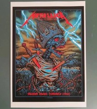 Poster Locandina "Metallica" - Firenze Rock Visarno Arena (2022)