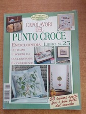 CAPOLAVORI DEL PUNTO CROCE - ENCICLOPEDIA - LIBRO N. 25
