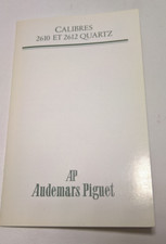 AUDEMARS PIGUET LADY ROYAL OAK CAL 2610 / 2612 QUARTZ BOOKLET INSTRUCTIONS
