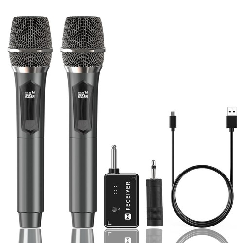 Microfono wireless doppio - microfono,