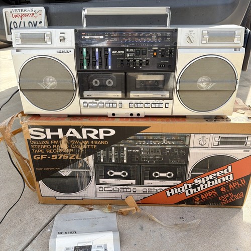 Sharp 575 vintage - sharp, gf-575