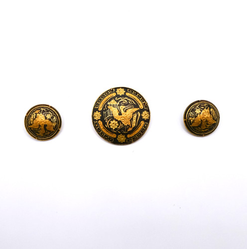 Set orecchini spilla - , toledo