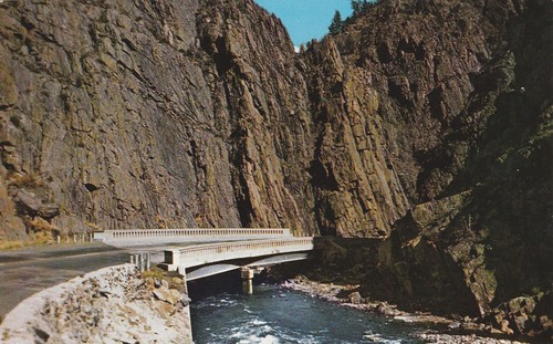Cartolina colorado scogliere - cartolina,