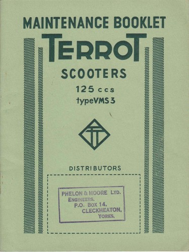 Terrot scooter 125cc tipo vms - 125cc,