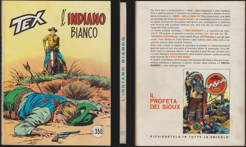 Tex 171 indiano - tex, l'