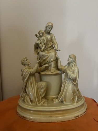 Statua porcellana madonna - statua,