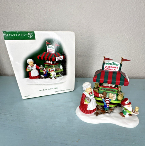 Dept mrs claus cookies - "mrs., &