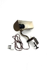 Lampada vintage da tavolo anni ’50/60 con morsetto | Ottone, funzionante