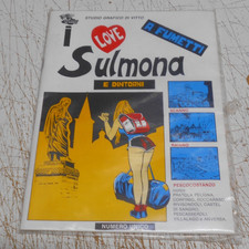 I LOVE SULMONA E DINTORNI A FUMETTI DI VITTO EDITORE NUOVO PERFETTO RARO!!!