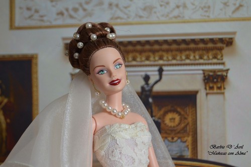 Barbie novia elvira ooak - barbie, "elvira"