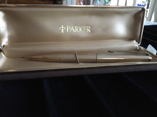 Matita parker vintage dorata - vintage,
