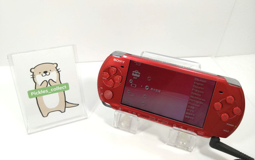 Console psp 3000 rosso - console,