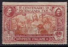 REGNO 1923 PROPAGANDA FIDE 30