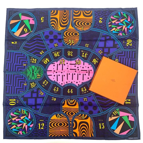 Hermes カレ90 jeu soie - カレ90,