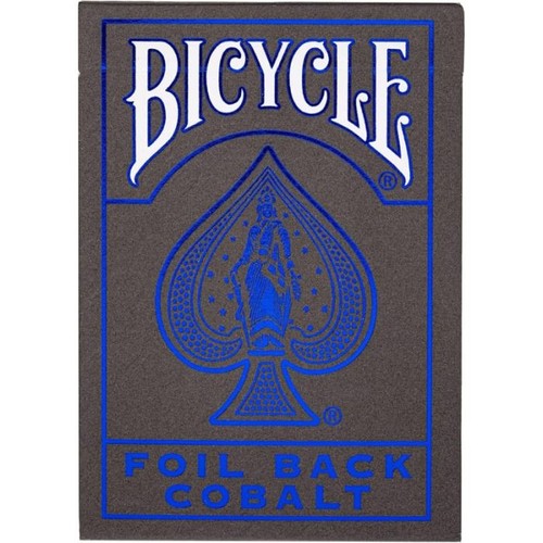 Carte bicycle metalluxe blue - -,