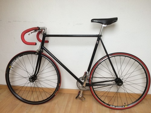 Fixed gear bike pista - gear, track