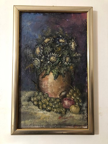 Vecchio quadro olio su - quadro,,