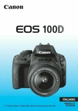 Per Canon Eos 100D Manuale