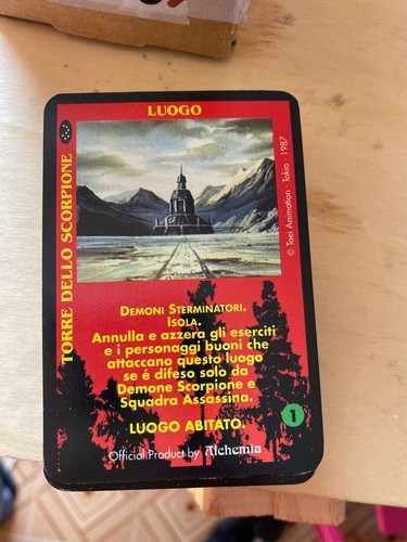 Carte ken guerriero luogo - il,