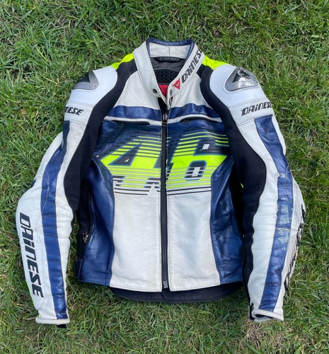 Dainese vr46 leather jacket - ,