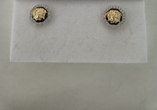 ORECCHINI ORO Bicolore GIALLO