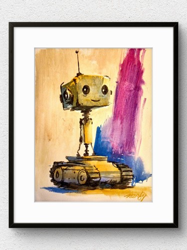 Robot amico 11x14 originale