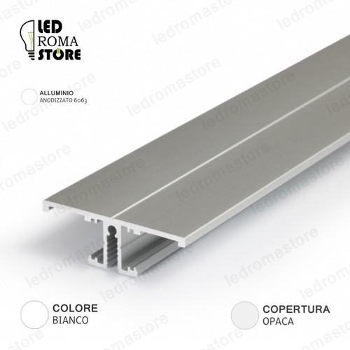 Profilo alluminio veletta - profilo, luce