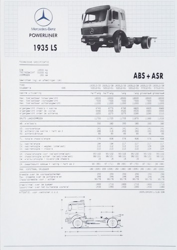 Camion mercedes benz - mercedes-benz, 1935
