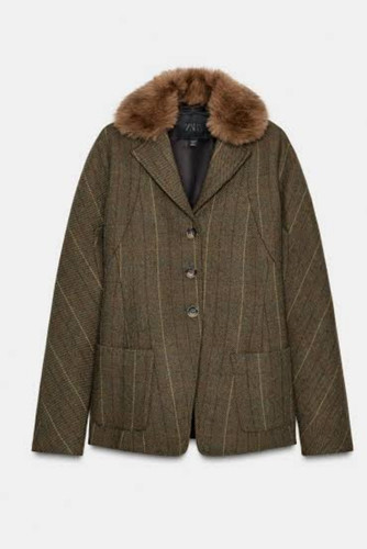 Zara wool blend blazer - zara,