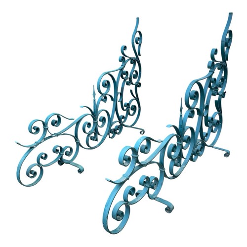 Coppia elementi decorativi - di,