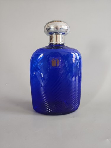 Bottle with blown - , glass