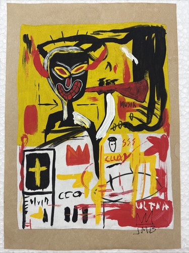 Jean michel basquiat disegno - michel,