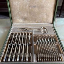 25 pc Christofle Cluny Silver